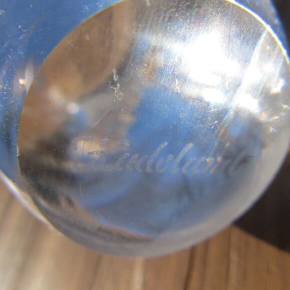 Vintage Hadeland of Norway Crystal Glass Penguin Bird Art Figurine Paperweight - Picture 8 of 8